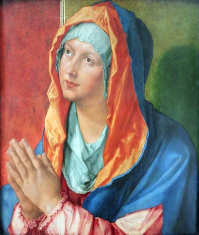 Maria in preghiera da Albrecht Dürer
